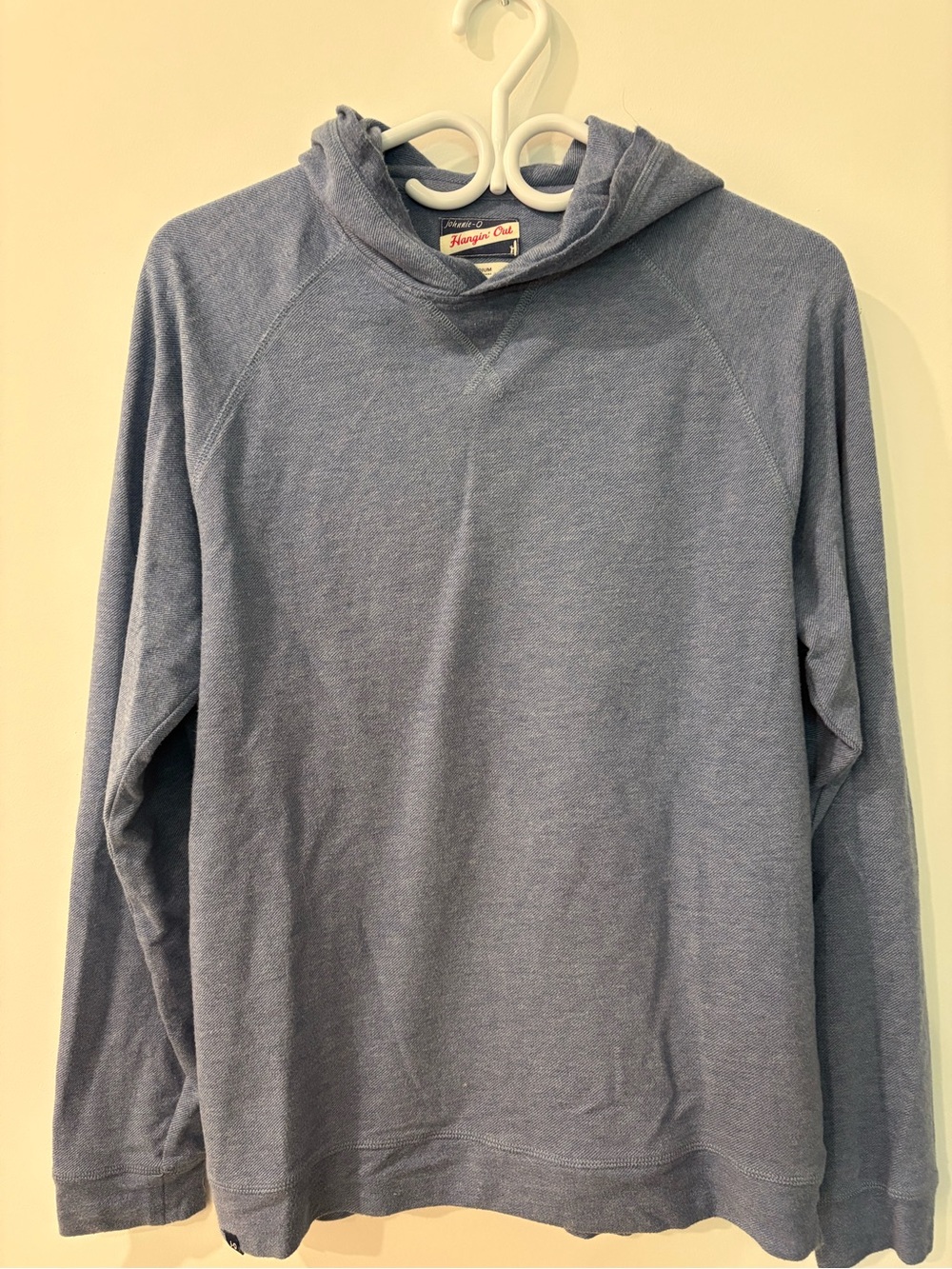 johnnie-O Lightweight Hooded Pullover - Blue